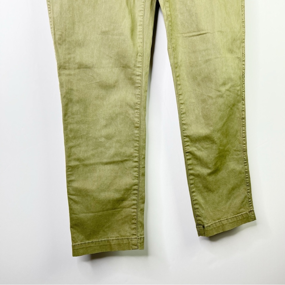 Madewell Griff Tapered Stovepipe Fatigue Cargo Pants High Rise Olive Green SZ 28 - Picture 10 of 14